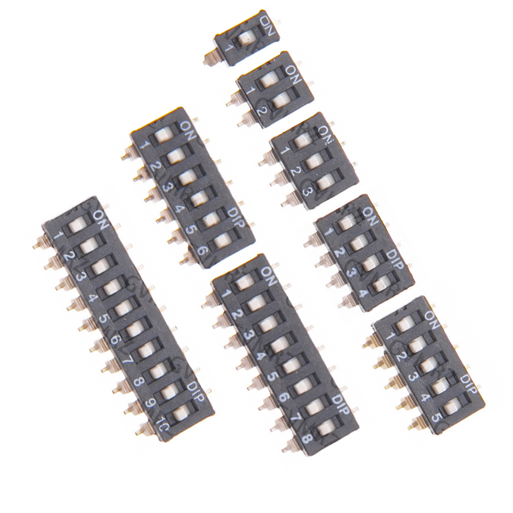 Circuit Snap Kit - ชุดสวิตช์แบบสไลด์ 5 ชิ้น ระยะห่างขา 2.54 มม.