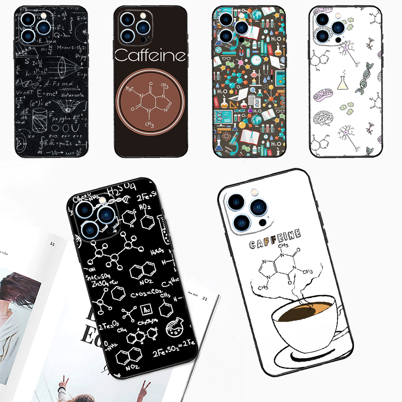 Science Nova - เคสโทรศัพท์ลายวิทยาศาสตร์เคมีคาเฟอีน สำหรับ Huawei Nova Y60 Y61