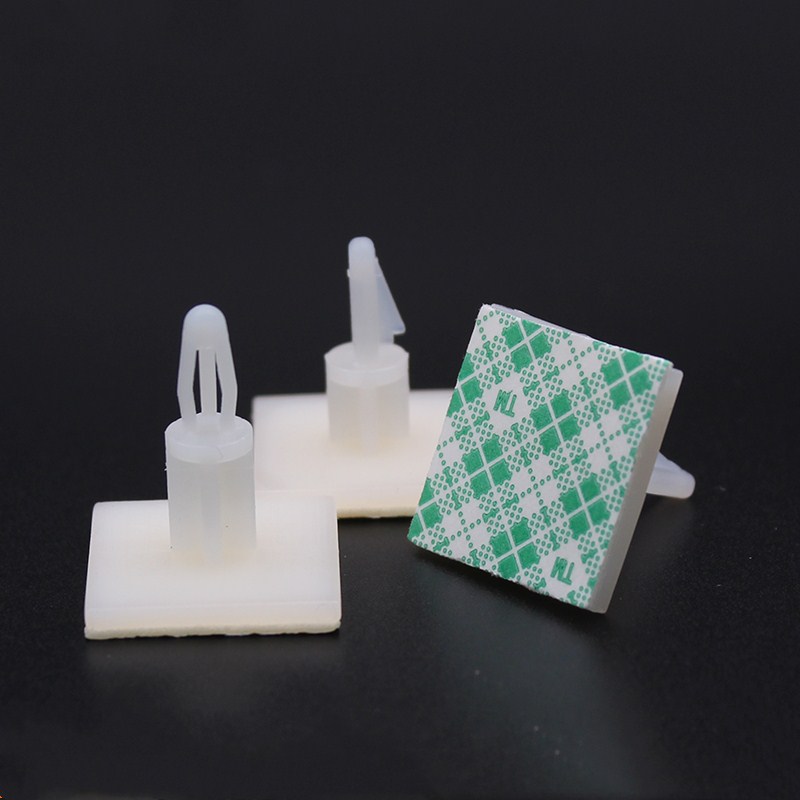 Circuit Snap Kit - ชุดอุปกรณ์ยึดแผงวงจรพลาสติกแบบติดกาว 50 ชิ้น พร้อมสกรูและคลิปล็อค ขนาดรู 3