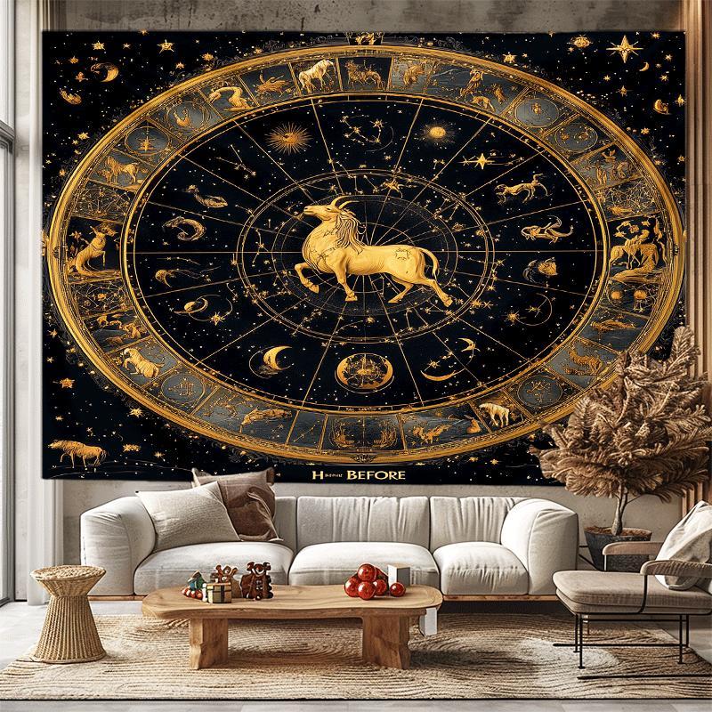 ผ้าแขวนผนังลายกลุ่มดาวสุดหรู ศ - Star Map Poster บทวิจารณ์และราคา