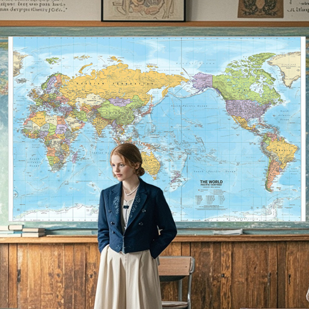 แผนที่โลก 2012 ผ้าขนาดใหญ่พิมพ - Star Map Poster บทวิจารณ์และราคา