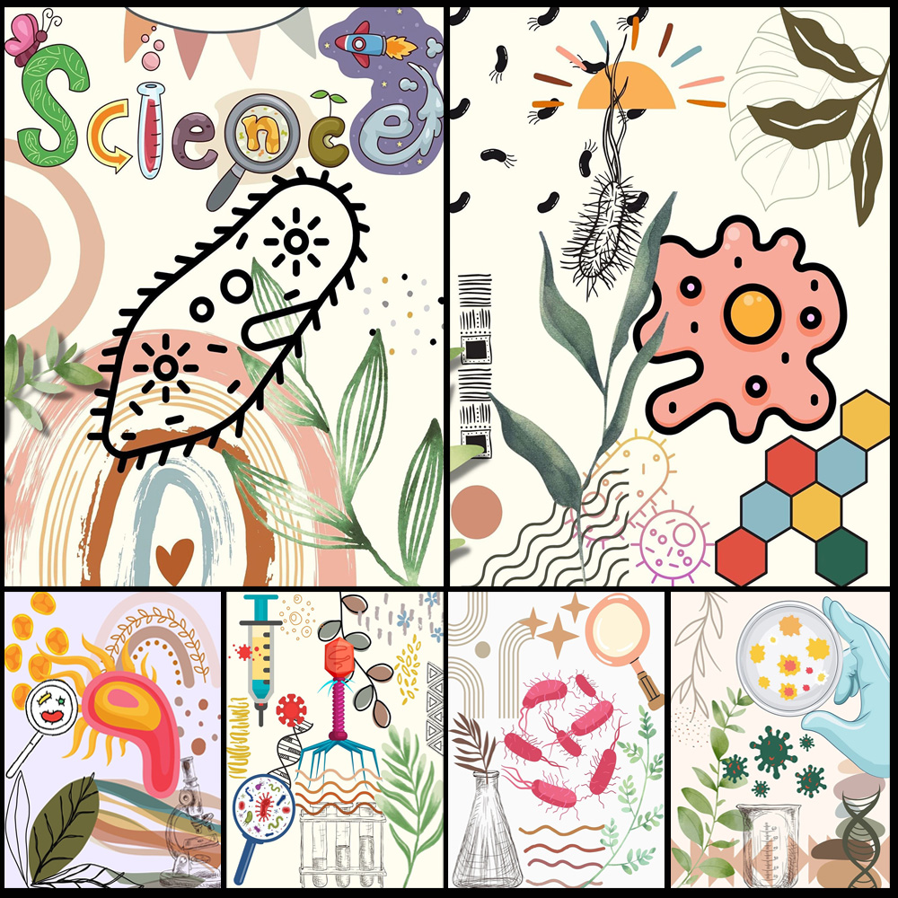 การ์ตูนจุลชีววิทยาสีน้ําวิทยาศ - Science Nursery บทวิจารณ์และราคา