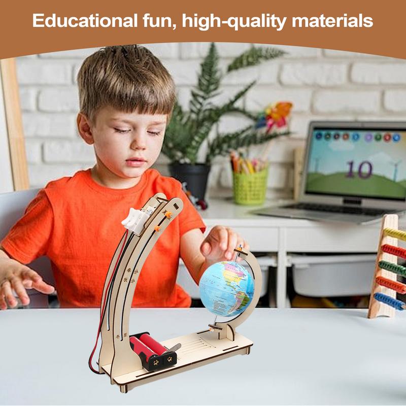 ไม้ดาวเทียมชุดทําชุด Hand Craf - Science Project Toys Making บทวิจารณ์และราคา